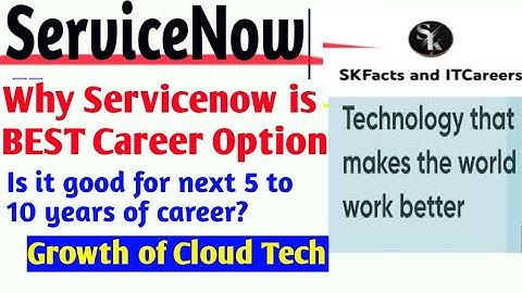 WHY servicenow is career option ? || why servicenow in demanding || #servicenow