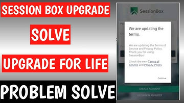 SESSION BOX UPGRADE ERROR SOLVE .. UPGRADE FOR LIVE .. SIMPLE METHOD STEP BY STEP IN HINDI URDU