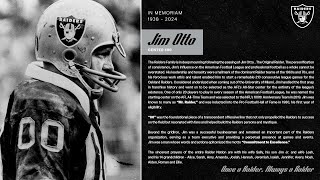 Remembering Hall of Famer Jim Otto after Raiders legend passes away