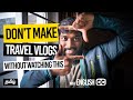 Start vlogging but watch this first  12 tips for travel vlogs or motovlogs  tamil