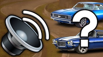 Guess The Muscle Car by The Sound | Car Quiz