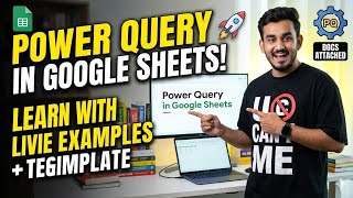 POWER QUERY in google sheet- Live Examples