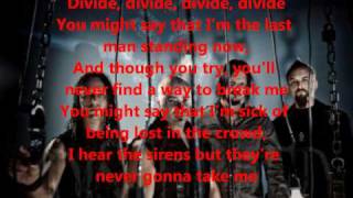 disturbed-divide [with lyrics]