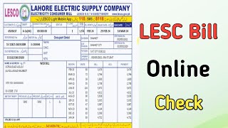 How to Check LESCO Bill Online | Download LESCO Bill | LESCO Electricity Bill Check Online 2024 screenshot 2