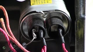 How to discharge a high voltage capacitor.