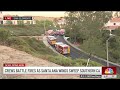 Firefighters battle multiple fires in SoCal as Santa Ana winds sweep across region | NBC 7 San Diego
