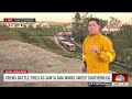 Firefighters battle multiple fires in SoCal as Santa Ana winds sweep across region | NBC 7 San Diego