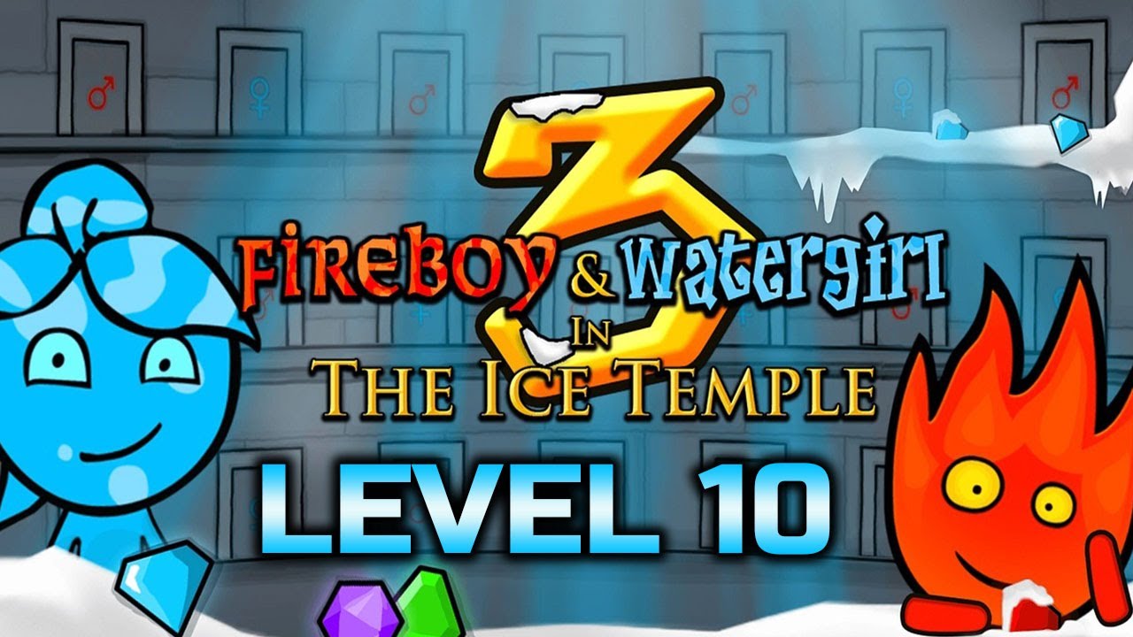 Fire Boy and Water Girl in the Ice Temple 3 - Episode 10 - Guest Appearance  from Badaxemax 