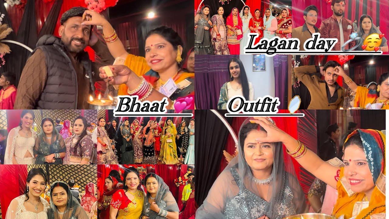 LAGAN DAY ✨💍Bhai Ki Lagan Ceremony 💞🤟#familychannel #wedding #lagankegeet #virelshorts #party 🎉🎊