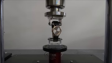 Traction-Torsion Watch Band Testing Demonstration