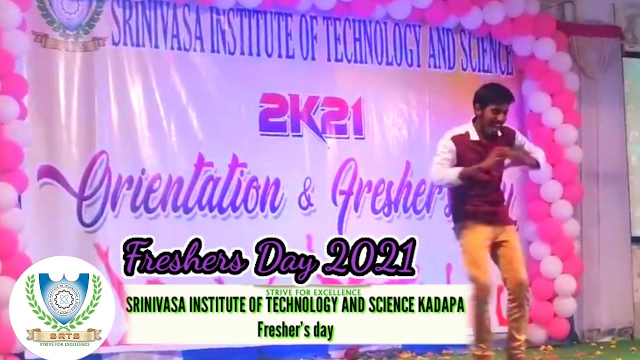 Freshers Party 2021 | Srinivasa institute of technology and science - Kadapa | SRTS-KADAPA | SRTS |