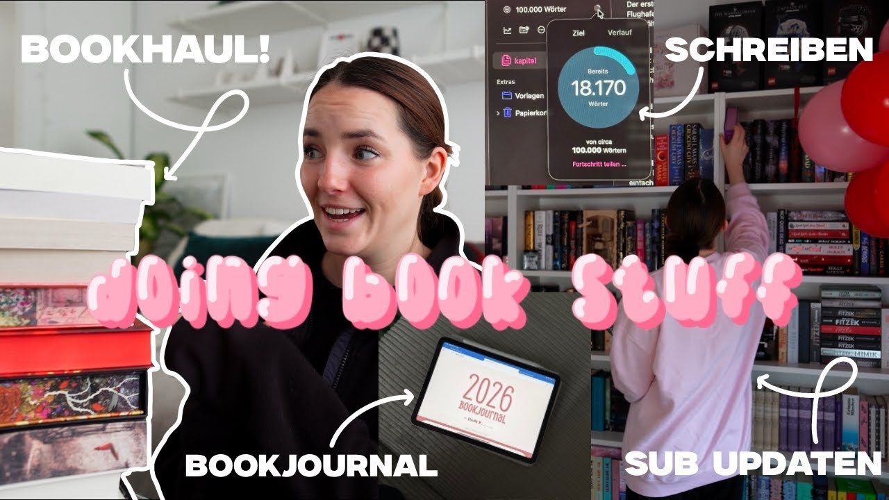Bookhaul, Bookjournal, Schreibupdate, SuB aktualisieren + Bücher aussortieren! 💗