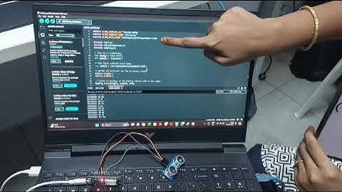 Sensor Interface and Distance Measurement Using Ultrasonic Sensor and Blynk App