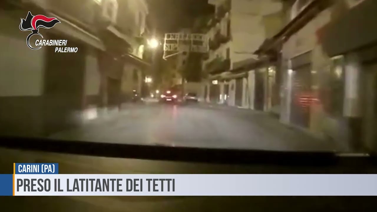 Carini: preso il latitante dei tetti