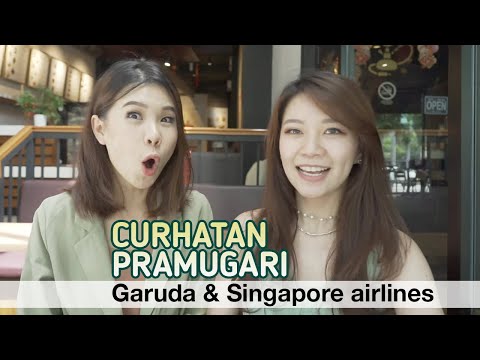 Rasanya Jadi Pramugari Garuda Indonesia dan Singapore Airlines