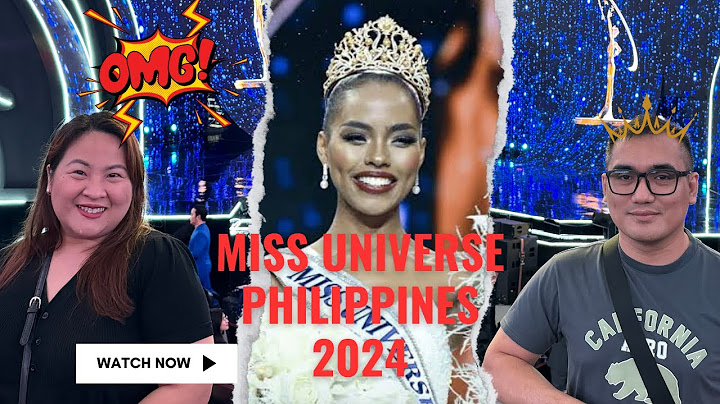 MISS UNIVERSE PHILIPPINES 2024 | FULL LIVE AUDIENCE VIEW EXPERIENCE