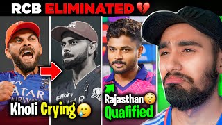 Ee JANAM CUP REHNDE.. RCB eliminated 💔 | Virat Kohli crying 🥲 | RCB vs RR