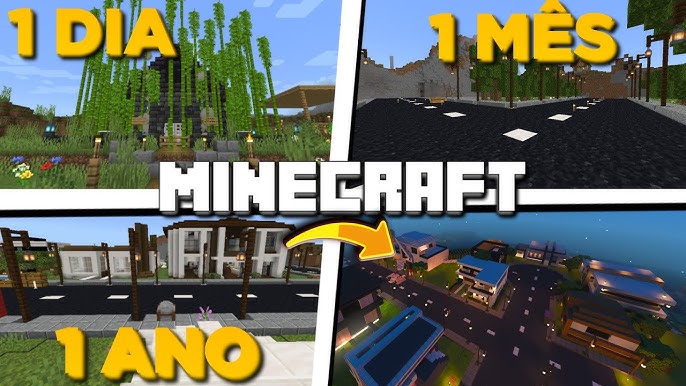 primeira rua da minha cidade-rua dos pobres Minecraft Map