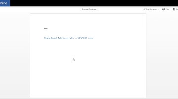 SharePoint 2016 Basics - Adding/Uploading, Editing and Deleting documents or files