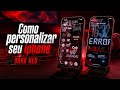 Como Personalizar seu iPhone DARK RED