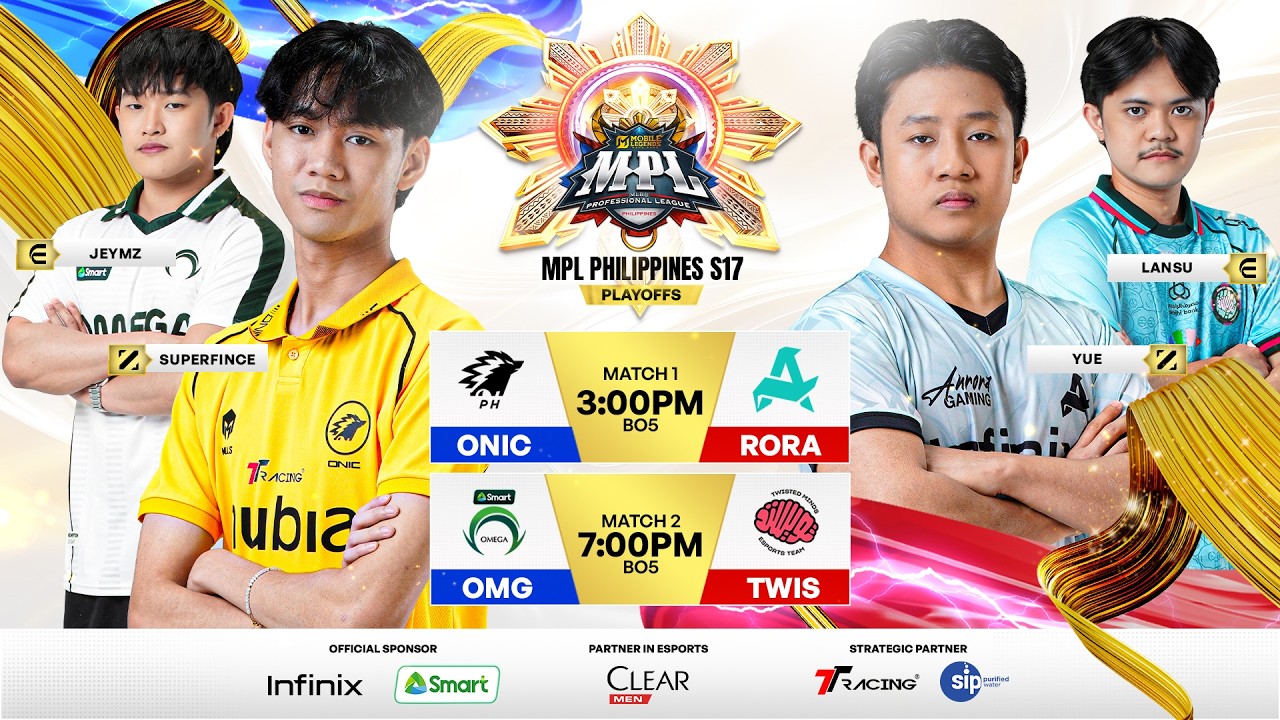 🔴 LIVE | MPL PH S17 | FILIPINO - Playoffs Day 1