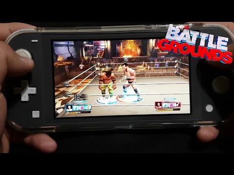 WWE 2K Battlegrounds on Nintendo Switch Lite