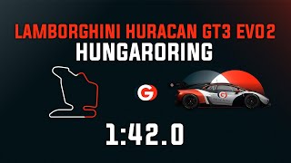 Hungaroring 1:42.0 - Lamborghini Huracan GT3 EVO2 - GO Setups | ACC 1.9.2