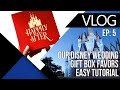 Disney Wedding Vlog: Gift Box Tutorial | EP 5