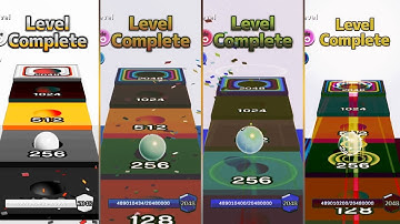 Ball Run 2048 🌈 Colorful Satisfying Gameplay | Smooth Merge Run & Max Level 2048 Upgrade 🔢✨