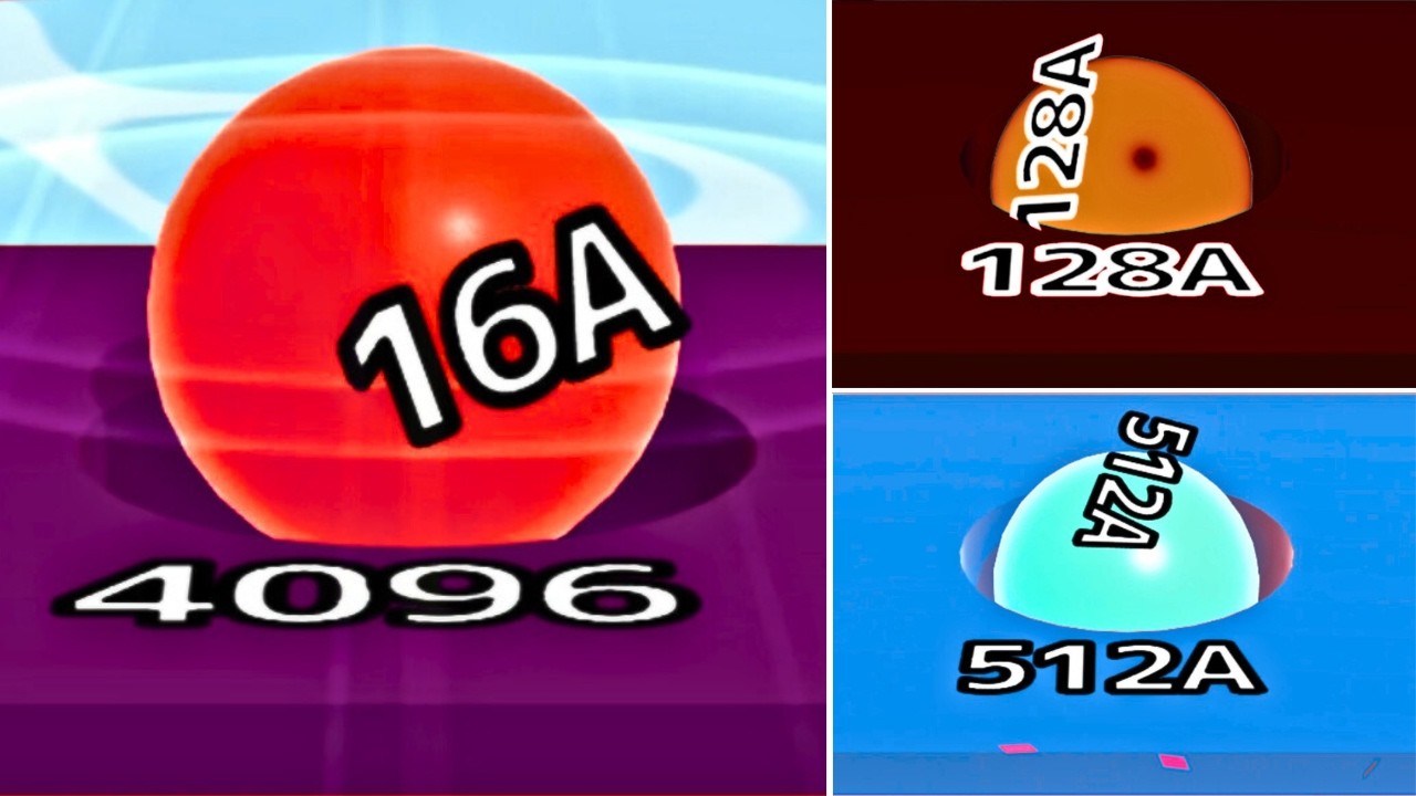 Ball Run 2048 🌈 Colorful Satisfying Gameplay | Smooth Merge Run & Max Level 2048 Upgrade 🔢✨