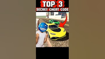 Top 3 Secret Cheat Code In Indian Bike Driving 3d | #gaming #shorts