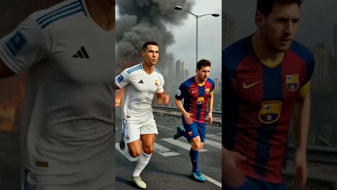 Ronaldo & Messi vs Giant Monkey 😳 Epic Final Battle