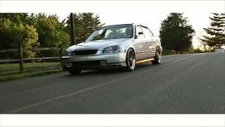 Stanced  Honda Civic 1998  - Slammed Inc Films