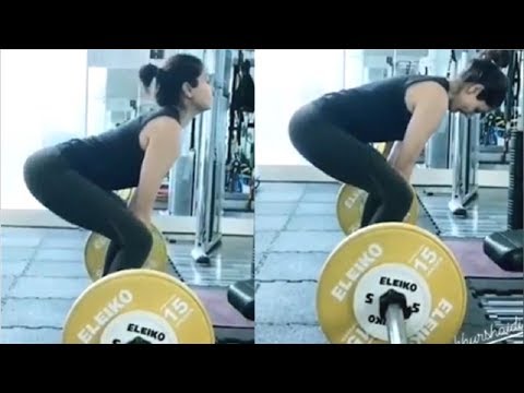 Anushka Sharma Workout Video For Latest Movie
