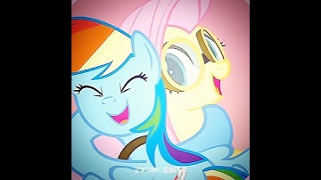 I LOVE THEM #mlp #shortsfeed #mylitlepony #fluttershy #rainbowdash #flutterdash #ship #shorts #lgbt