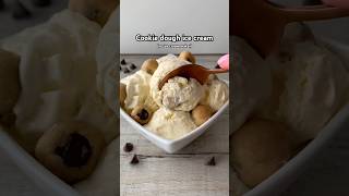 Copycat Ben & Jerry’s Cookie dough ice cream #recipe #shorts #food #dessert