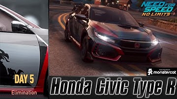 Need For Speed No Limits: Honda Civic Type R | Proving Grounds (Day 5 - Elimination)