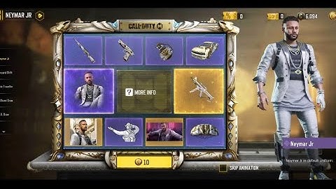 NEYMAR JR DRAW TRYING 3 Spins In COD MOBILE | #Ranamscodm