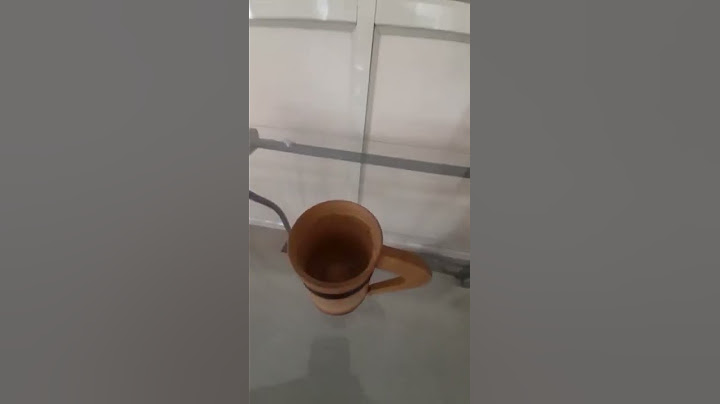 Artisan made Bamboo Coffee Mug