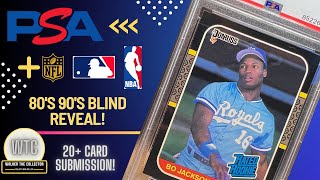 80s and 90s #PSA #Grading #Reveal - Welcome to the Junk Wax Era! (#NFL #NBA #MLB)