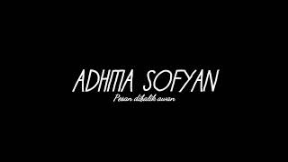 Adhitia Sofyan - Pesan dibalik awan (Lyrics)