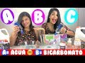 Haciendo SLIME en ORDEN ALFABÉTICO (SLIME ABC) | Making SLIME in ALPHABETICAL Order