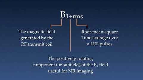 MR Safety Week 2018 #4: B1+rms