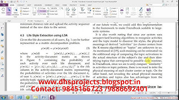 Friendbook : A Semantic based Friend Recommendation System for Social Networks | IEEE Projects 2015