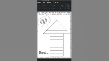 Make these 3 goal trackers using a table in PowerPoint or Google Slides