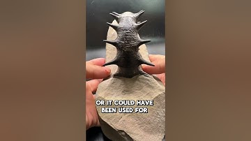 The ARMOURED Ammonite From The JURASSIC Seas! #fossilhunting #fossil #geology #whitbyfossils