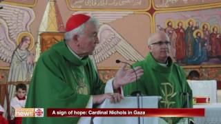 A sign of hope: Cardinal Nichols in Gaza