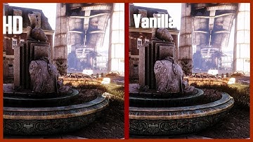 [4K] Fallout 4 Mod Showcase comparison : Statues HD