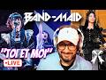 BAND-MAID │ Toi et moi LIVE │ "Pigeon Calls x3! 🕊️🤘Quick Bangah!"