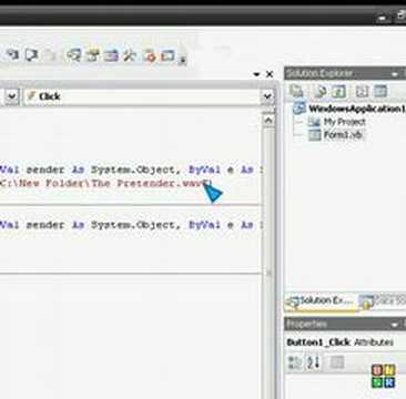 Visual Basics 2008 audio tutorial